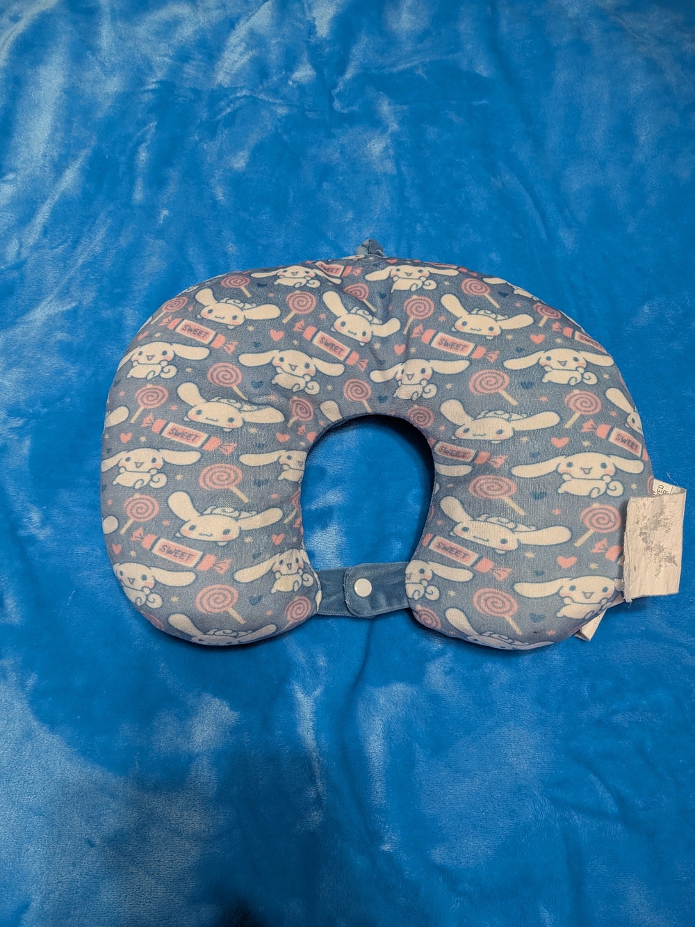 ☁️ U-Shaped Travel Neck Pillow - Cinnamoroll Print ☁️